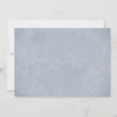 警察薄型ブルーラインアメリカ国旗の家族の写真 シーズンカード (裏面)