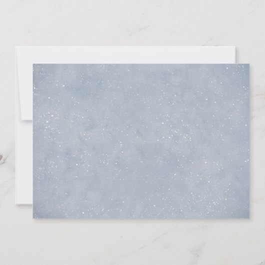 警察薄型ブルーラインアメリカ国旗の家族の写真 シーズンカード (裏面)