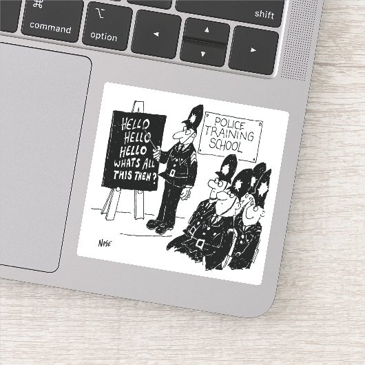 警察訓練学校の漫画。 シール (詳細)