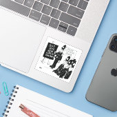 警察訓練学校の漫画。 シール (ノートパソコンとiPhone)