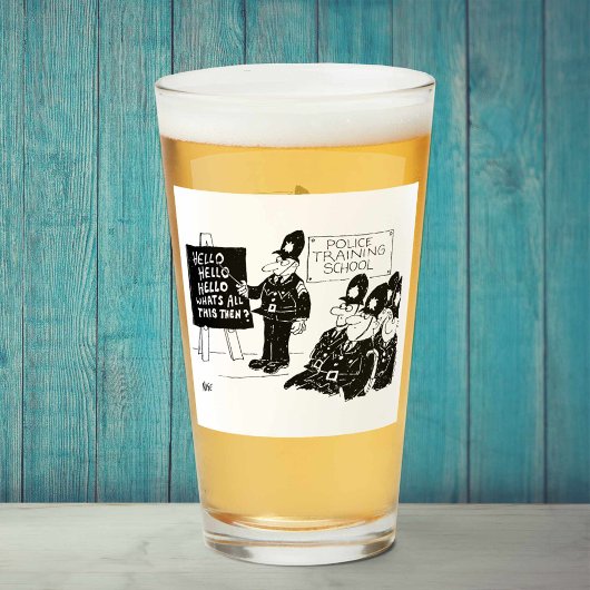 警察訓練学校の漫画 タンブラーグラス