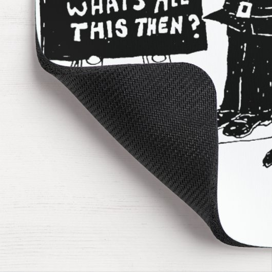 警察訓練学校の漫画 マウスパッド (コーナー)