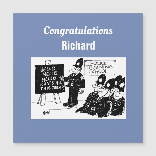 警察訓練学校の警官 (正面)