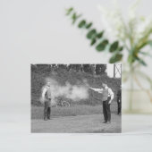 警察試験防弾ベスト， 1923 ポストカード (スタンド正面)