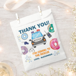 警察誕生日パーティー フェイバーバッグ