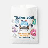 警察誕生日パーティー フェイバーバッグ (正面)