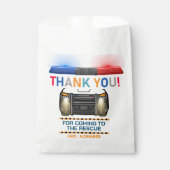 警察誕生日パーティー フェイバーバッグ (正面)