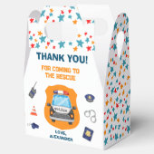 警察誕生日パーティー フェイバーボックス (オープン)