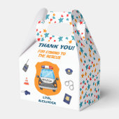 警察誕生日パーティー フェイバーボックス (正面サイド)