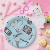 警察誕生日 ペーパープレート (パーティー)