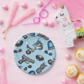 警察誕生日 ペーパープレート (パーティー)