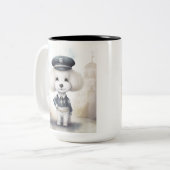 警察警察…法律と命令 ツートーンマグカップ (正面左)