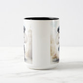 警察警察…法律と命令 ツートーンマグカップ (中央)