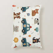 警察車アクセント枕 アクセントクッション (正面(垂直))