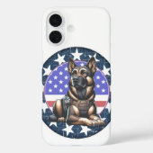 警察軍用犬K9チーム Case-Mate iPhoneケース (裏面)