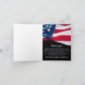 警察追悼法執行葬儀 サンキューカード (内部)