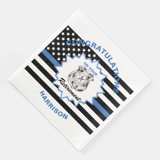 警察退職した退職祝い (コーナー)