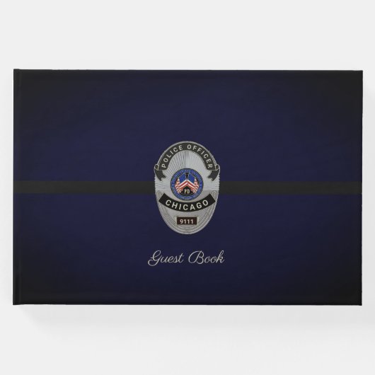 警察退職ゲストブック ゲストブック (正面)