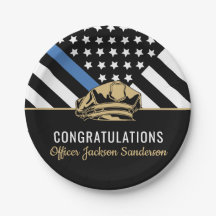 警察退職パーティーブルーラインおめでとう