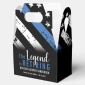 警察退職パーティーブルーライン法執行部 フェイバーボックス (オープン)