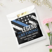 警察退職パーティー法執行官 フェイバーバッグ (封をした状態)