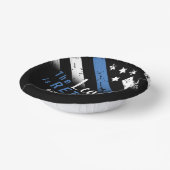 警察退職パーティー法執行官 ペーパーボウル (傾斜あり)