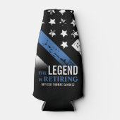 警察退職パーティー法執行官 ボトルクーラー (正面)