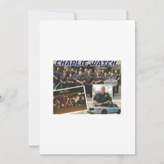 警察退職パーティー 招待状