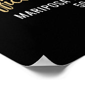 警察退職法執行写真歓迎 ポスター (角)