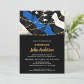 警察退職法執行細い青い線 招待状 (スタンド正面)