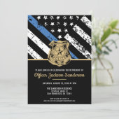 警察退職法執行部 招待状 (スタンド正面)