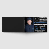 警察退職法執行青色線の写真 ゲストブック (全面)