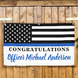 警察退職祝賀会 横断幕