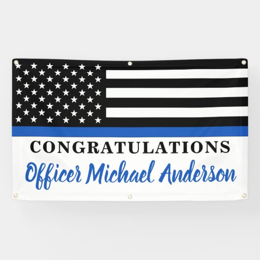 警察退職祝賀会 横断幕 (横)