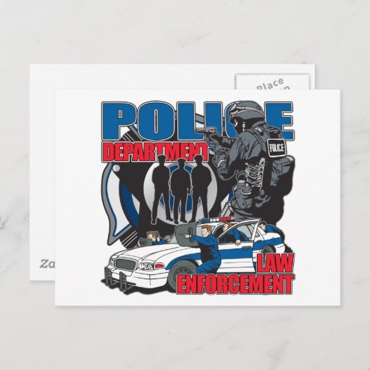 警察部 ポストカード (正面/裏面)