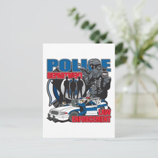 警察部 ポストカード (スタンド正面)