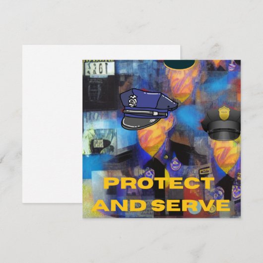 警察鑑賞収集 シーズンカード (正面/裏面)