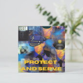 警察鑑賞収集 シーズンカード (スタンド正面)