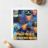 警察鑑賞収集 ノートカード (正面/裏面インサイチュ)