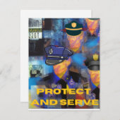 警察鑑賞収集 ノートカード (正面/裏面)