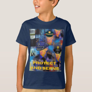警察鑑賞収集 Tシャツ