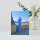 警察電話ボックスLondon UKはがき ポストカード (スタンド正面)