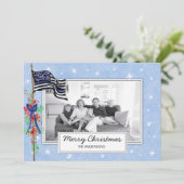 警察青い線旗ホリー家族の写真 シーズンカード (スタンド正面)