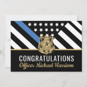 警察青色旗卒業 (正面)