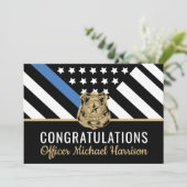 警察青色旗卒業 (スタンド正面)