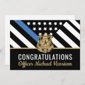 警察青色旗卒業 (正面/裏面)