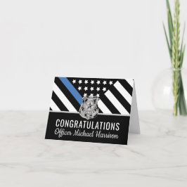 警察青色旗卒業 カード
