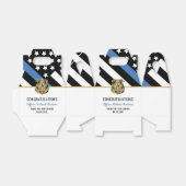 警察青色旗卒業 フェイバーボックス (折り畳みなし)