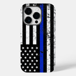 警察風の動揺してアメリカ国旗 Case-Mate iPhone 14 PROケース