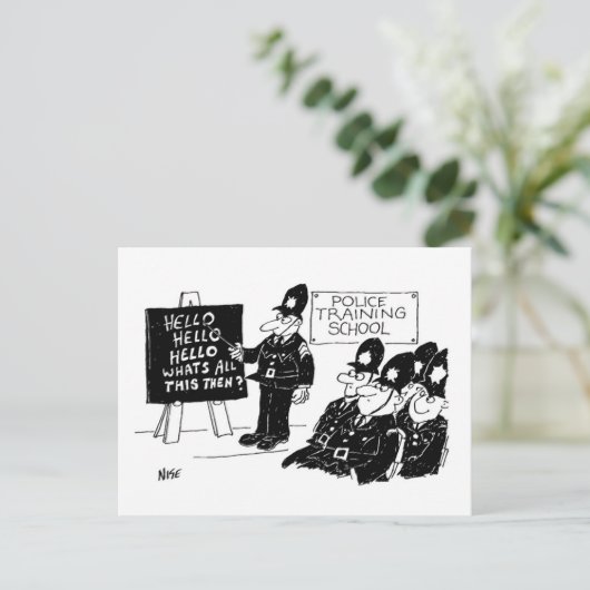 警察養成所 ポストカード (スタンド正面)